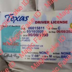 Old Texas Driver License